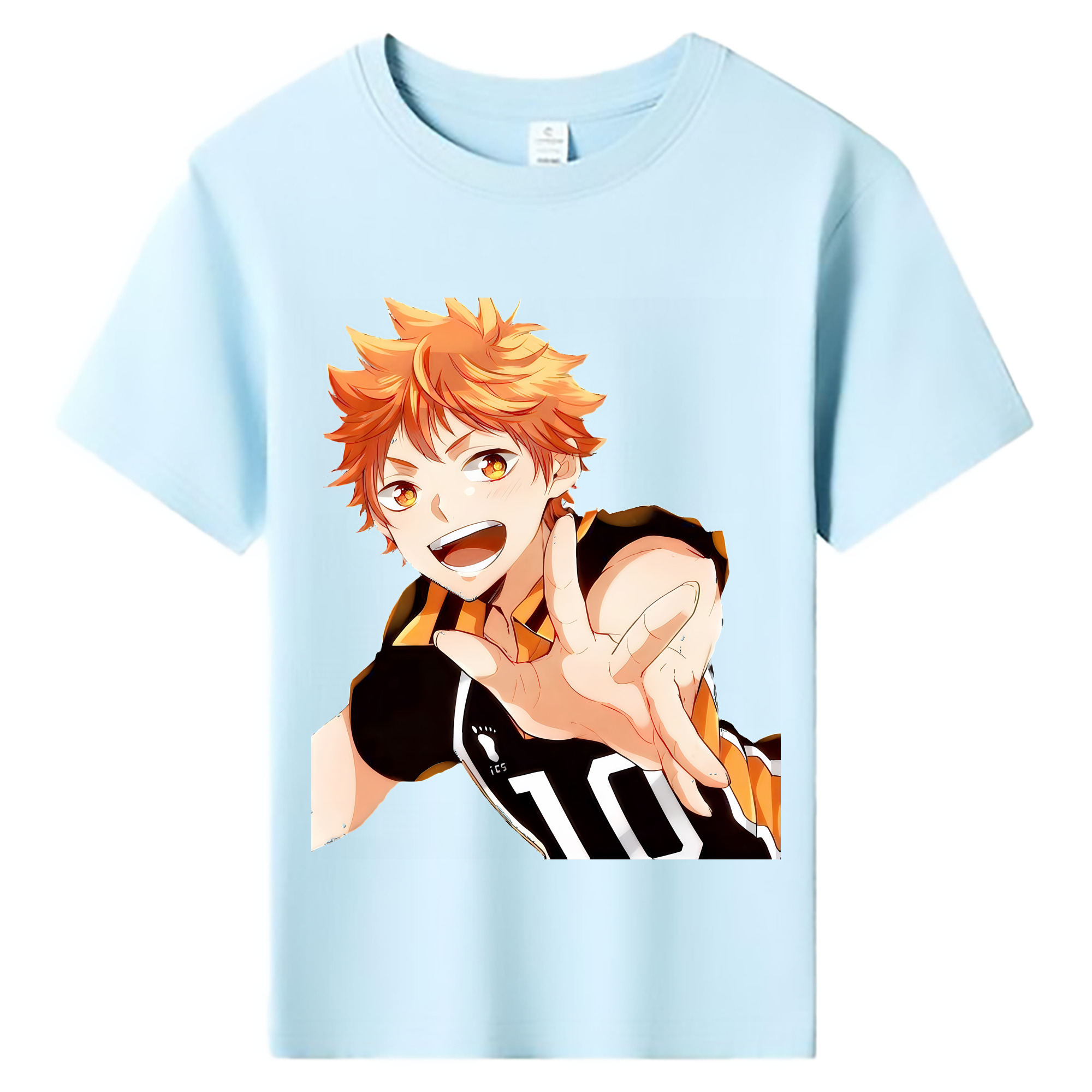（画像用） ハイキュー!! Haikyu!! 綿100％キッズTシャツ（フロントプリント）